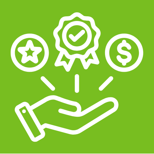 Hand money logo